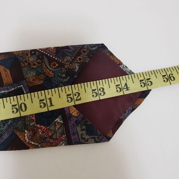 Structure Men's Ties Multicolor 100% Silk Bundle Of 2 - Picture 10 of 11